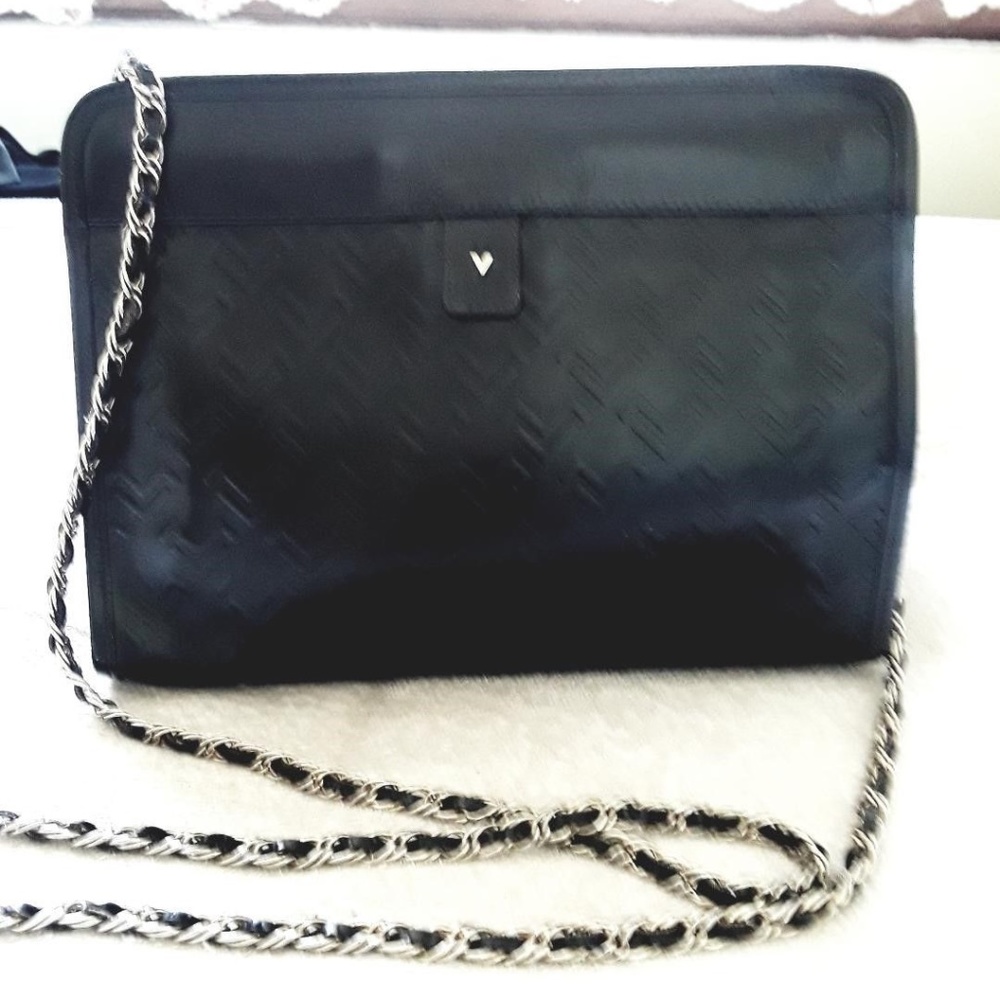 Authentic Vintage Valentino Cross body Black Purse